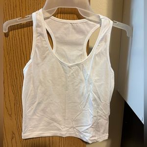White tank top